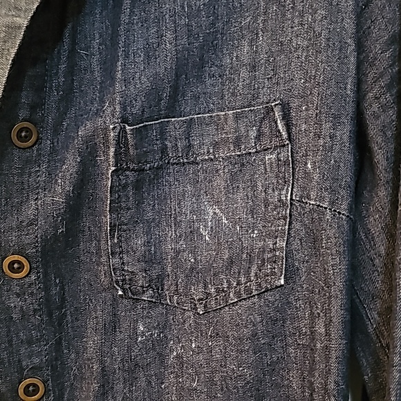 'Banana Republic' Denium Shirt, Size X-Small - Picture 2 of 3